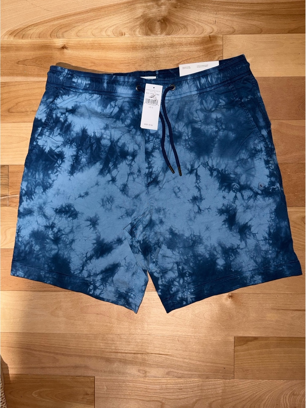 American Eagle Trekker Tie-Dye Men's Shorts Size S